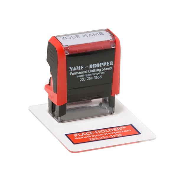 Permanent marking with Rubber Stamp